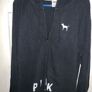 PINK zip up hoodie